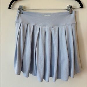 Abercrombie & Fitch Light Blue Pleated Tennis Sport Skort Sz small